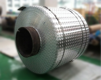 Pattern aluminum roll