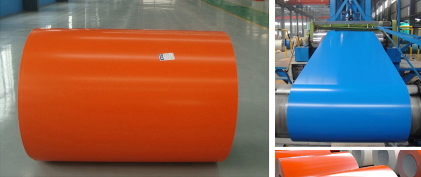 Coated aluminum coil